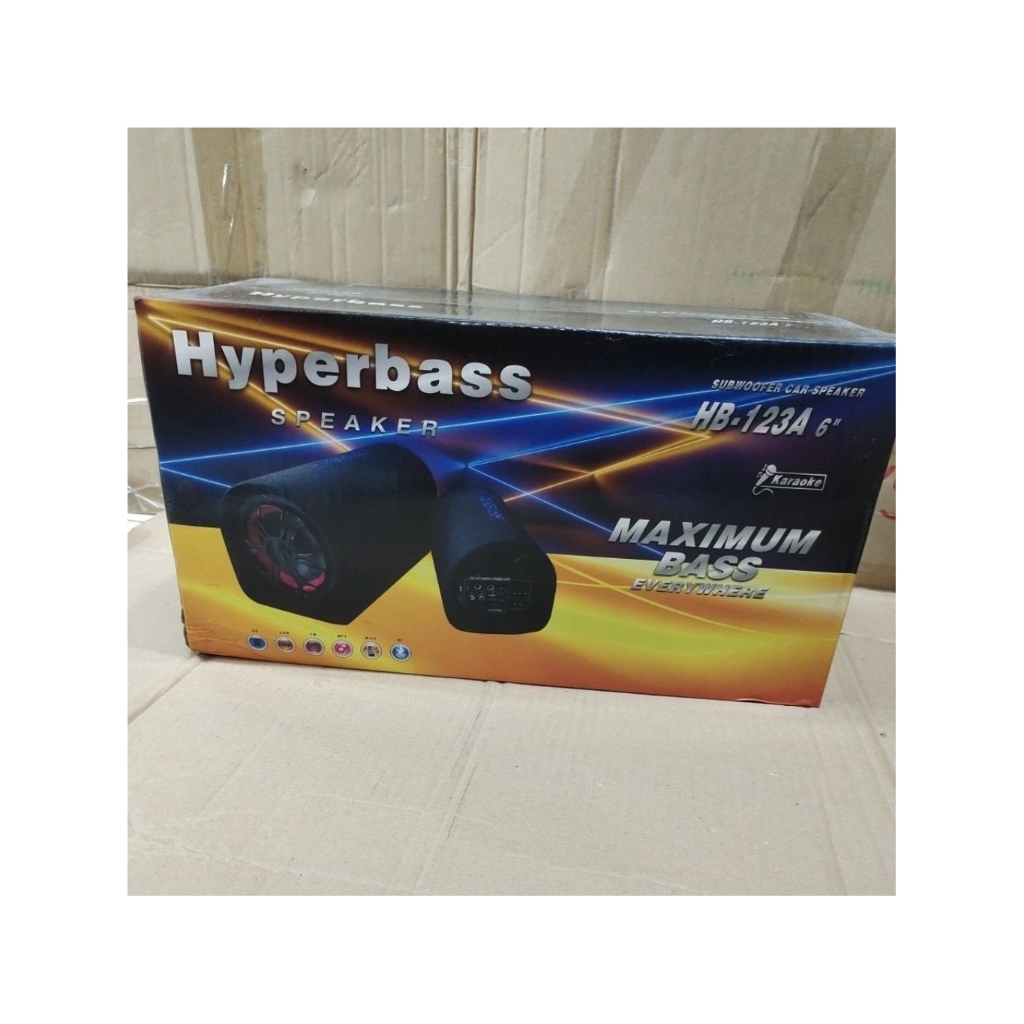 SPEAKER HYPERBASSHB - 123A 6" SPEAKER KAIN BLUETOOTH