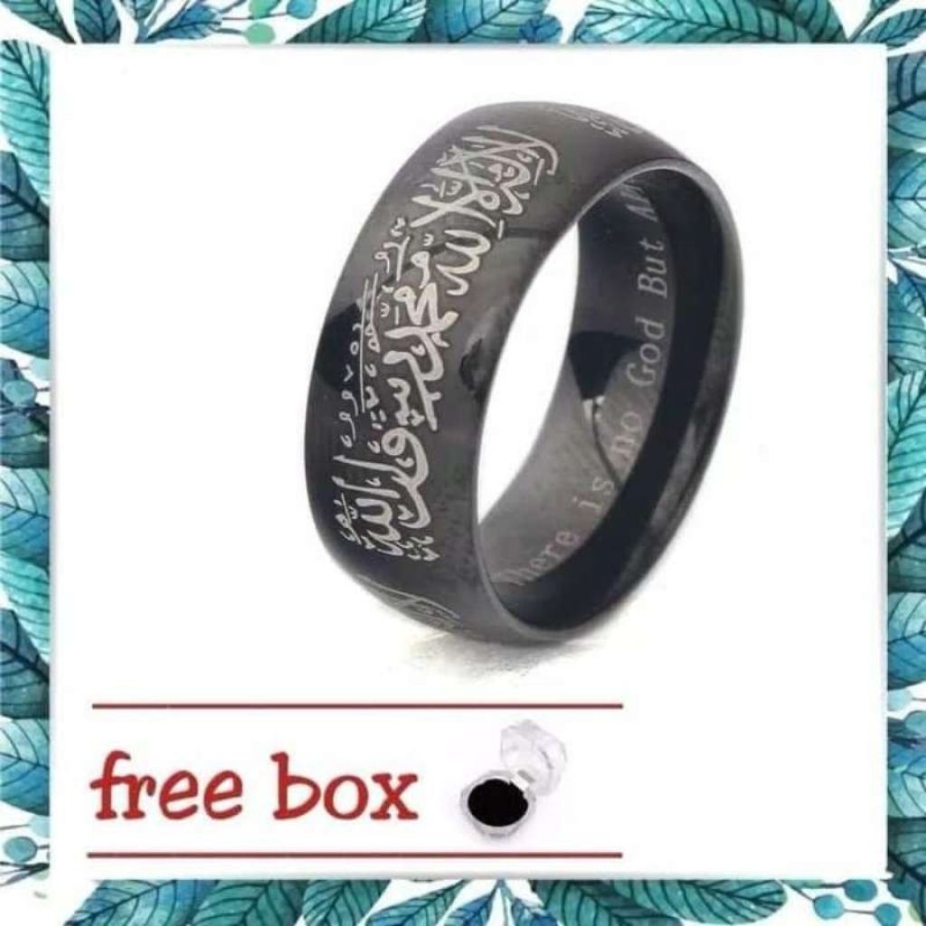 cincin titanium muslim Islam tauhid