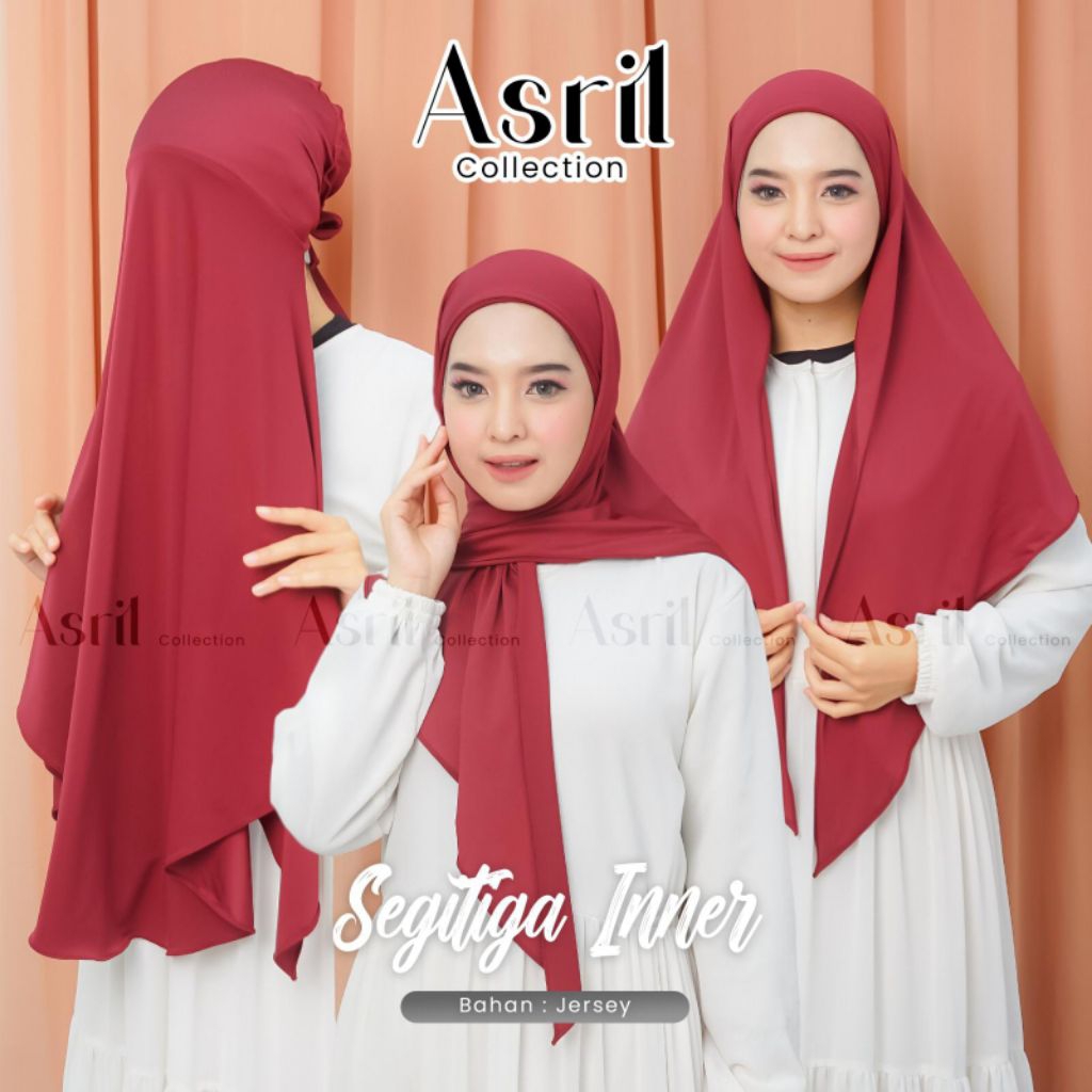 TERLARIS Hijab Segitiga Iner Hijab Segitiga (Instan inner) Matt Jersey