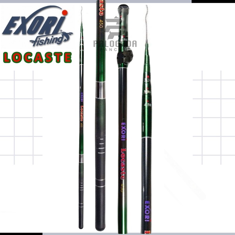 Exori Fishing Locaste Rod Pancing Joran Tegek 360/390/450/540/630