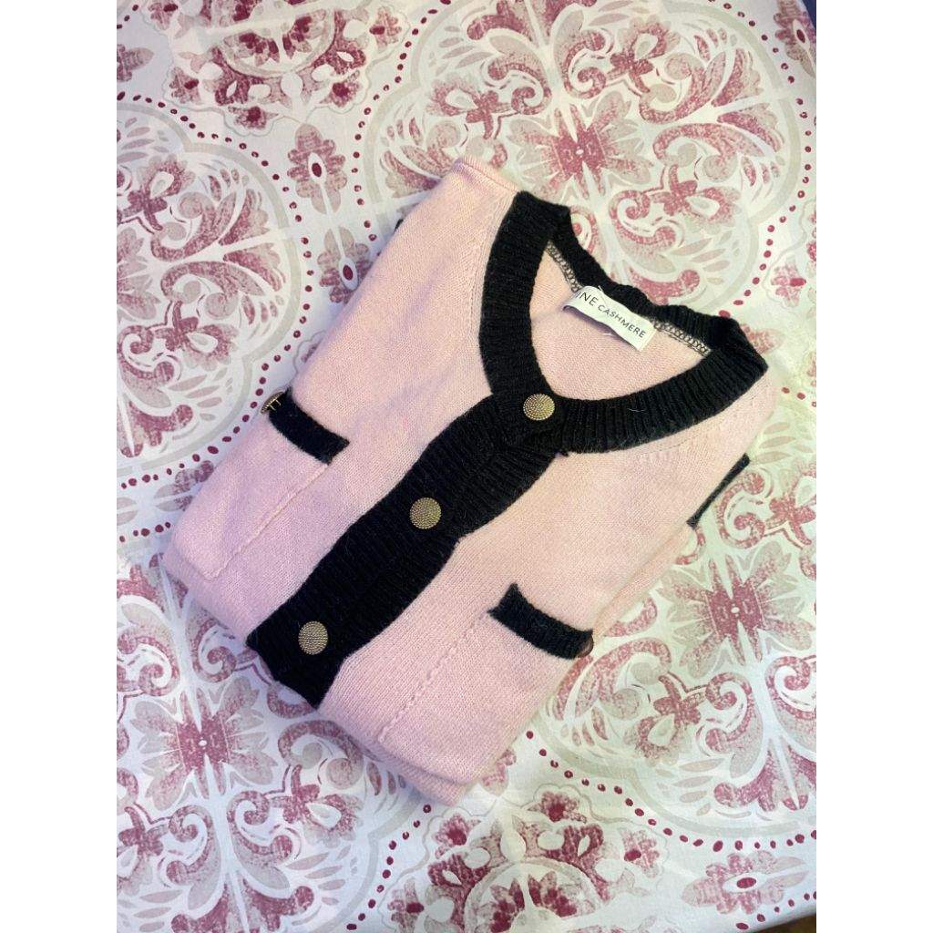 cardigan baby pink