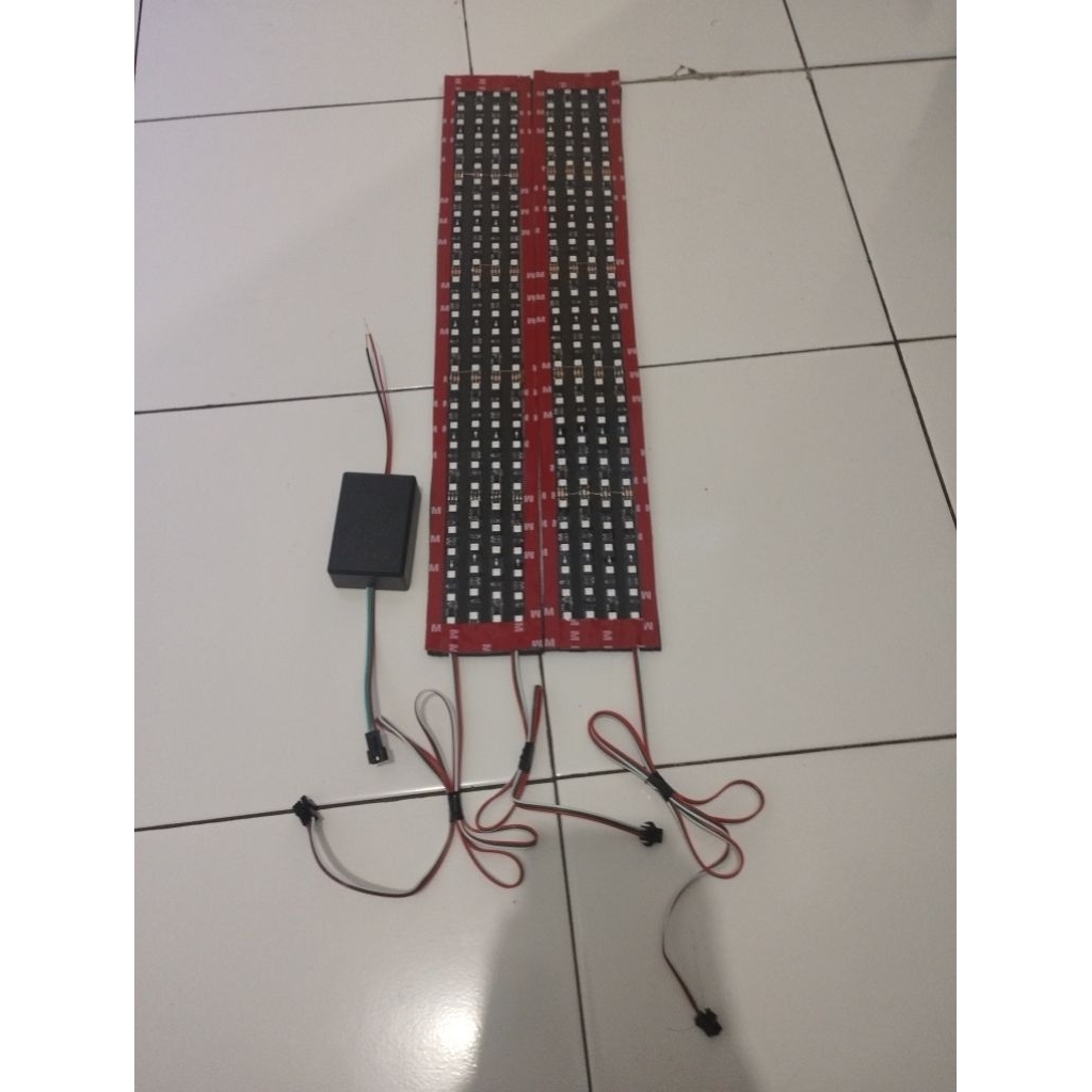 Lampu strobo pjr patwal wave 50 cm sepasang kanan kiri
