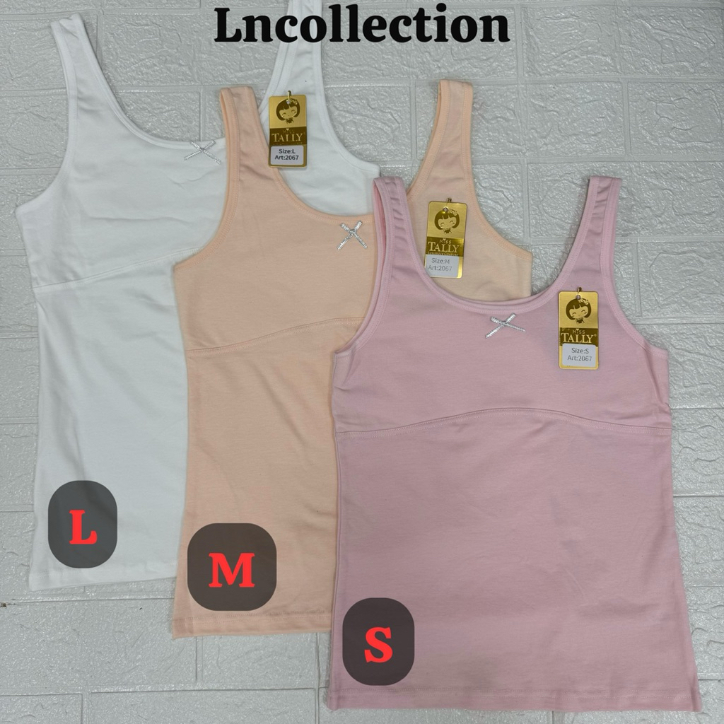 Miniset Tanktop - tengtop anak - tengtop busa Tally 2067