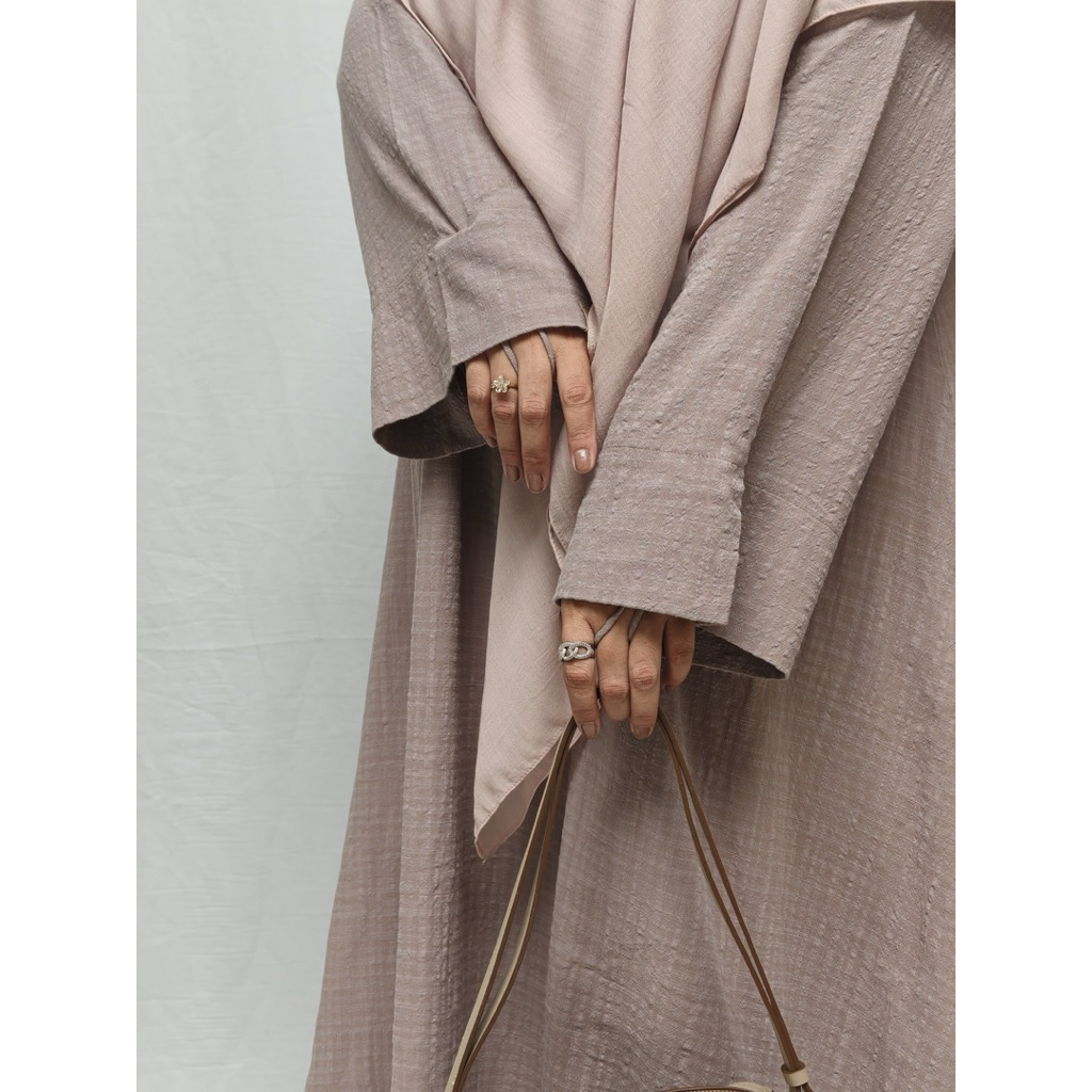 NATURAL FABRIC KAIA ABAYA