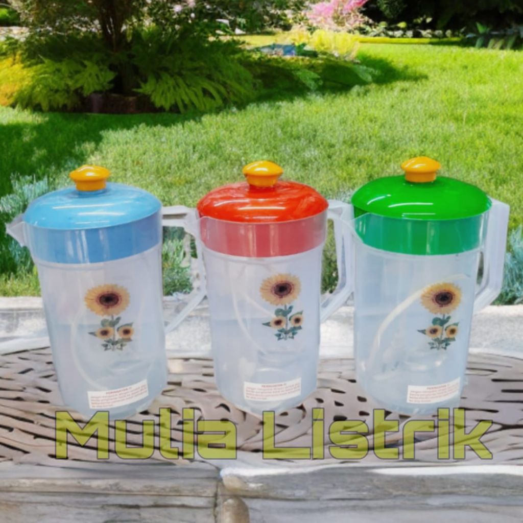 Teko air listrik  plastik  2L teko masak air