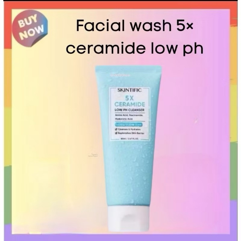 SKINTIFIC 5x CERAMIDE LOW PH CLEANSER