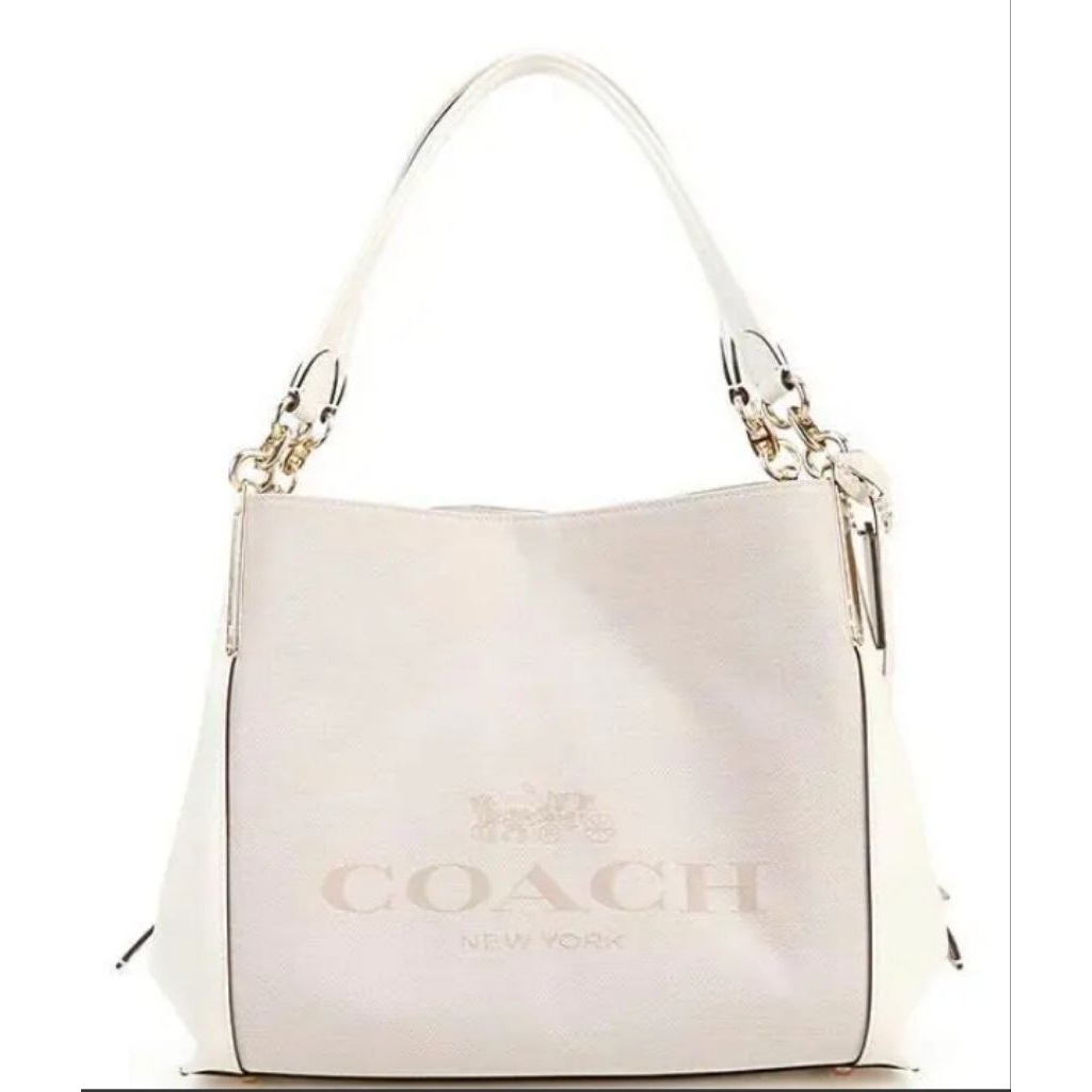 Coach Badge Jacquard Dalton Shoulder Bag