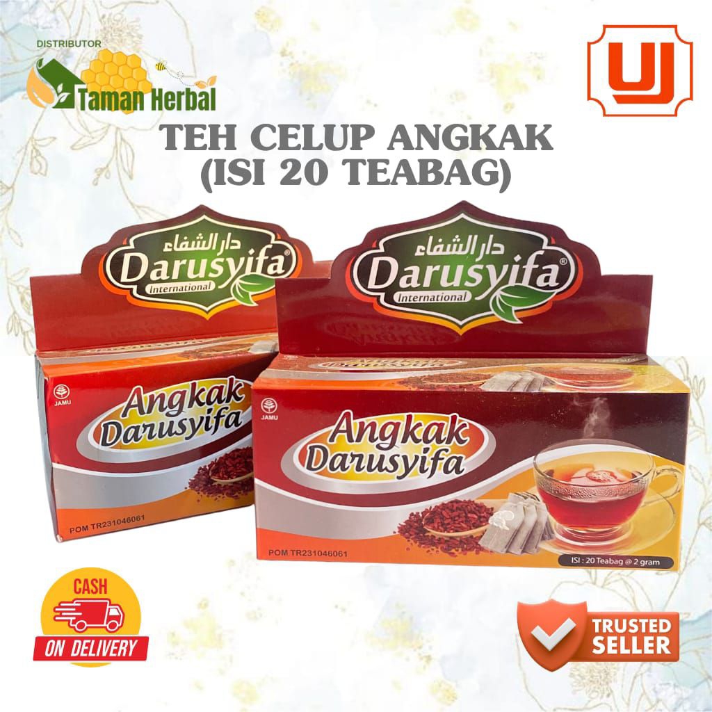 

TEH CELUP ANGKAK DARUSYIFA ISI 20Sachet / 100% BAHAN ALAMI