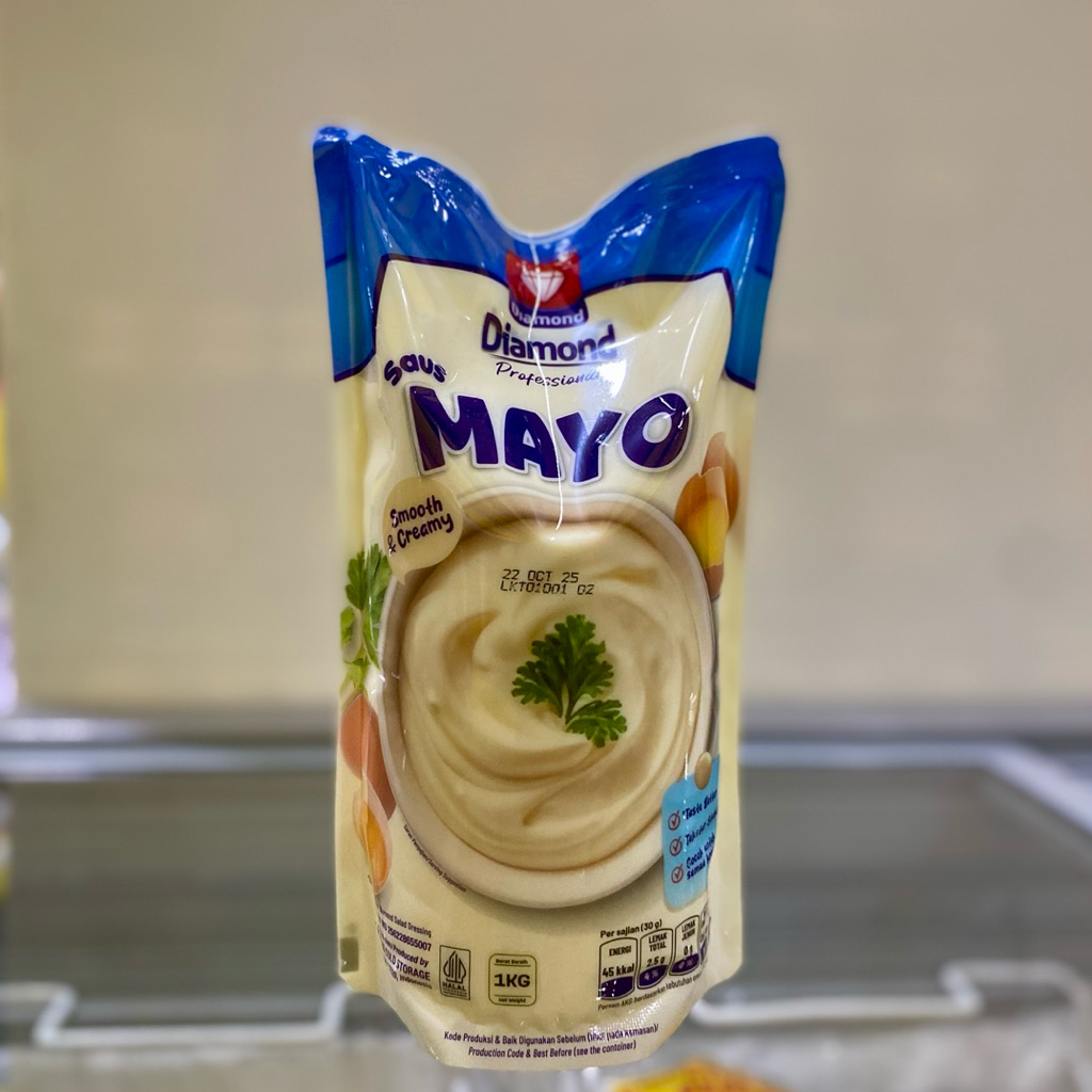 

Diamond Saus Mayo Smooth & Creamy 1kg