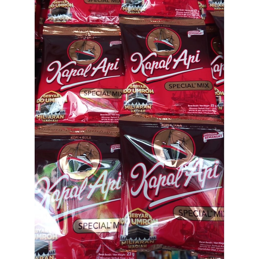 

Kapal Api Special Mix 1 Renceng (10 sachet)
