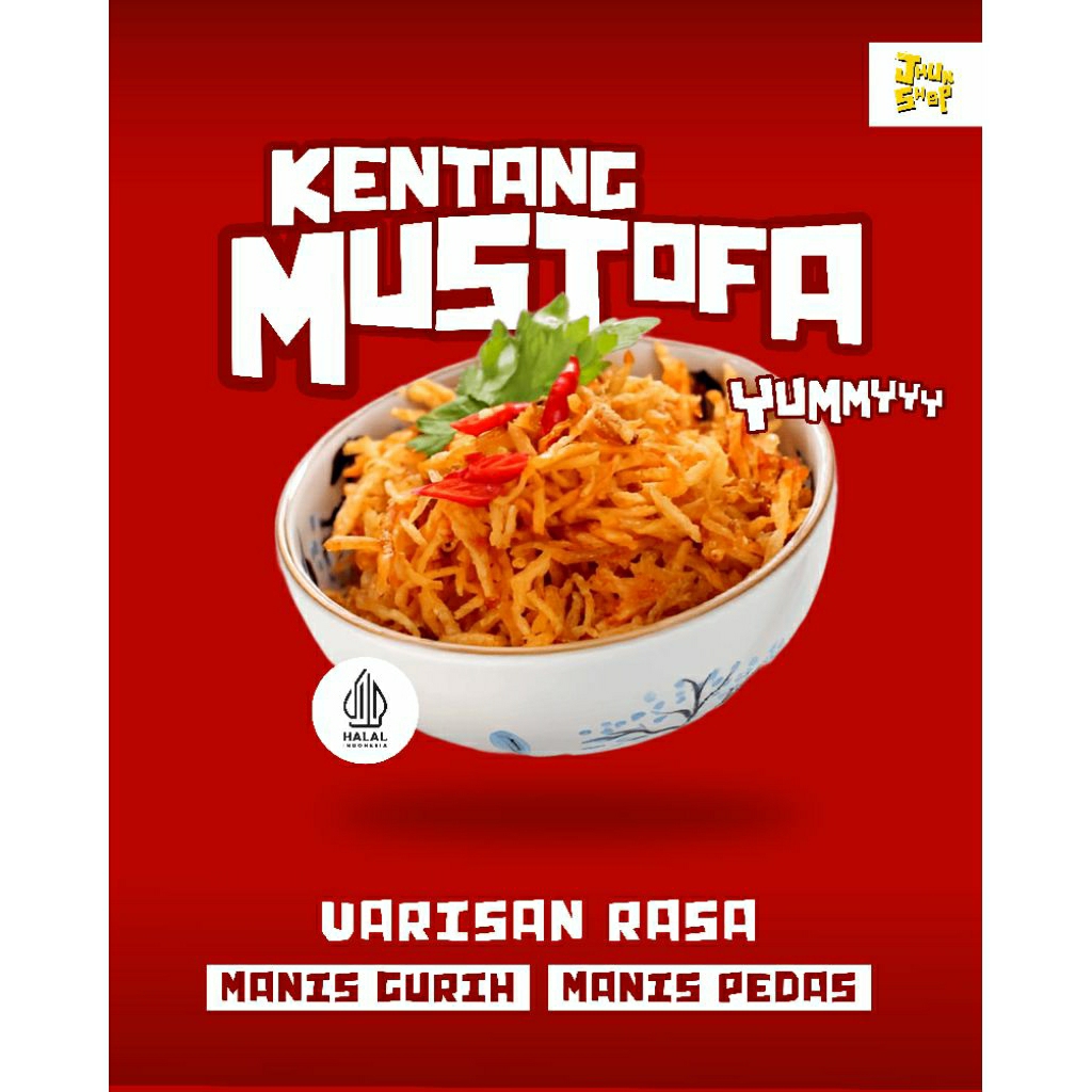 

Classica2106 Kentang Mustopa Daun Jeruk Manis Gurih Dan Manis Pedas 250Gr