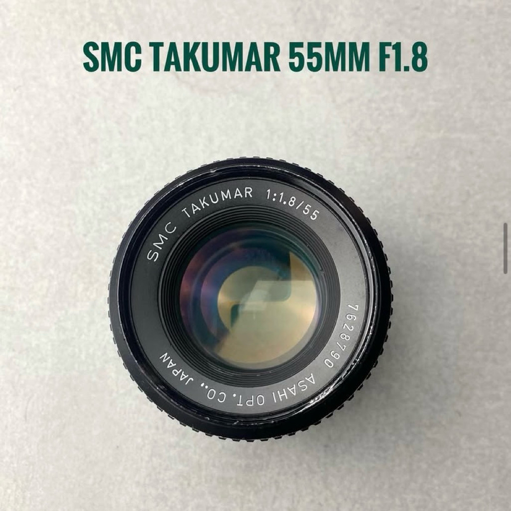 SMC Takumar 55mm f1.8 mount M42