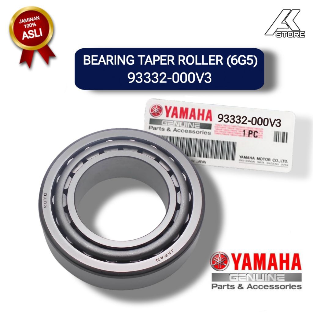 BEARING GIGI MAJU 93332-000V3 | Bearing gigi maju mesin tempel Yamaha 150PK 200PK 2Tak 150PK 4Tak