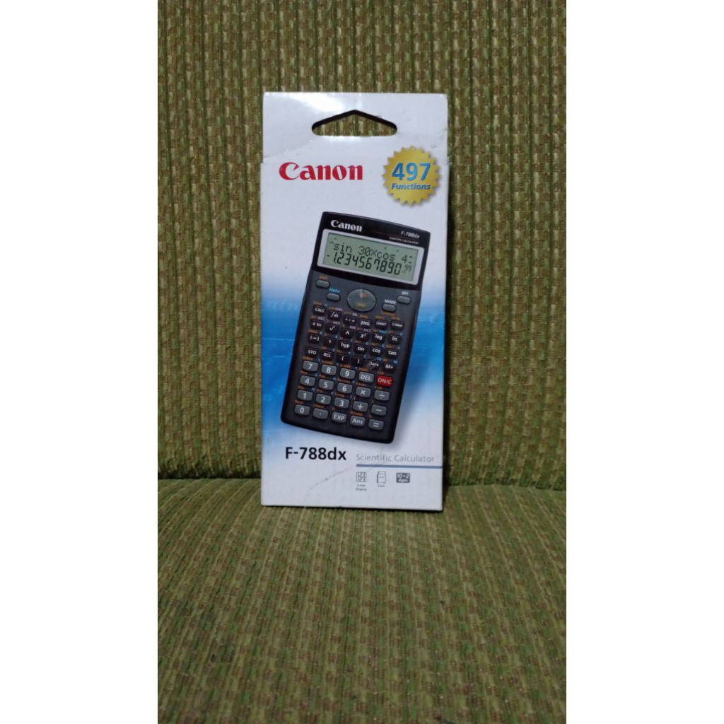

Canon Scientific Calculator F-788dx 497 Functions