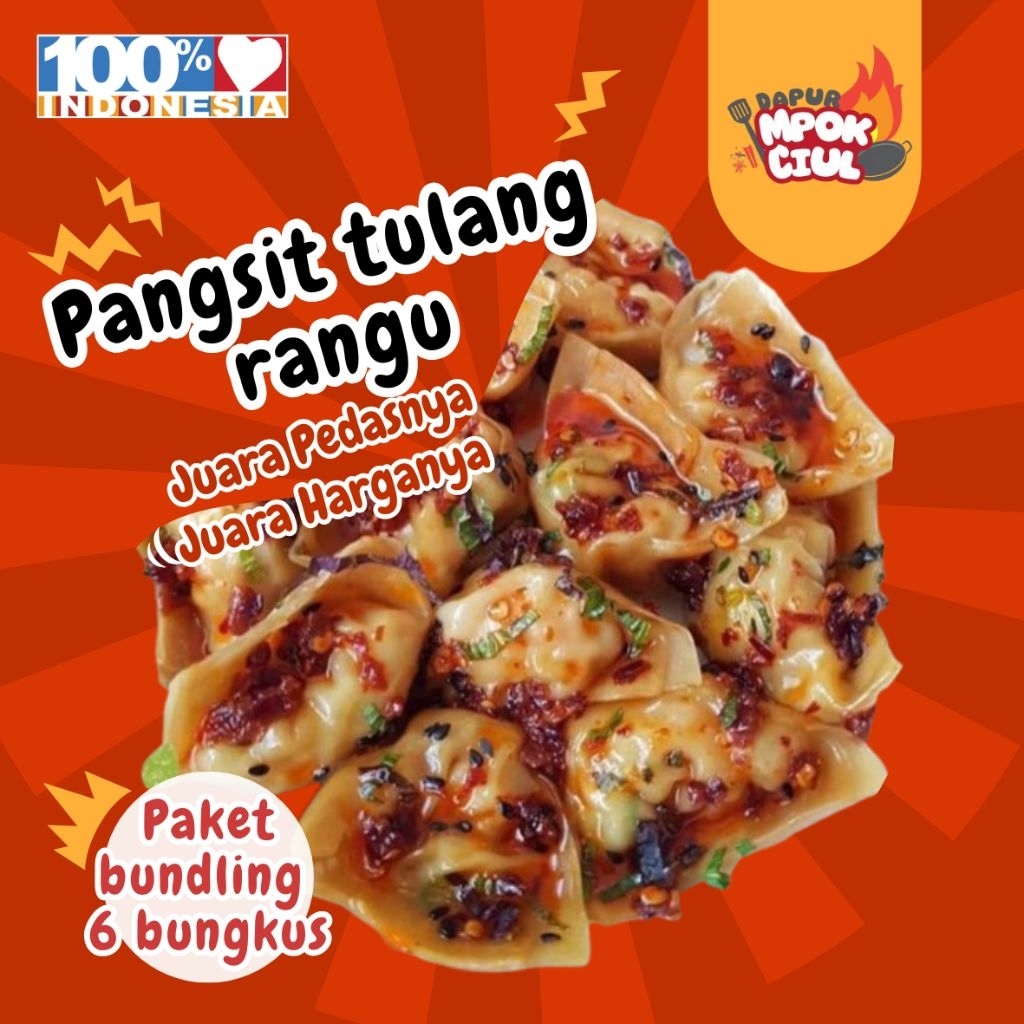 

Pangsit Tulang Rangu Chili Oil