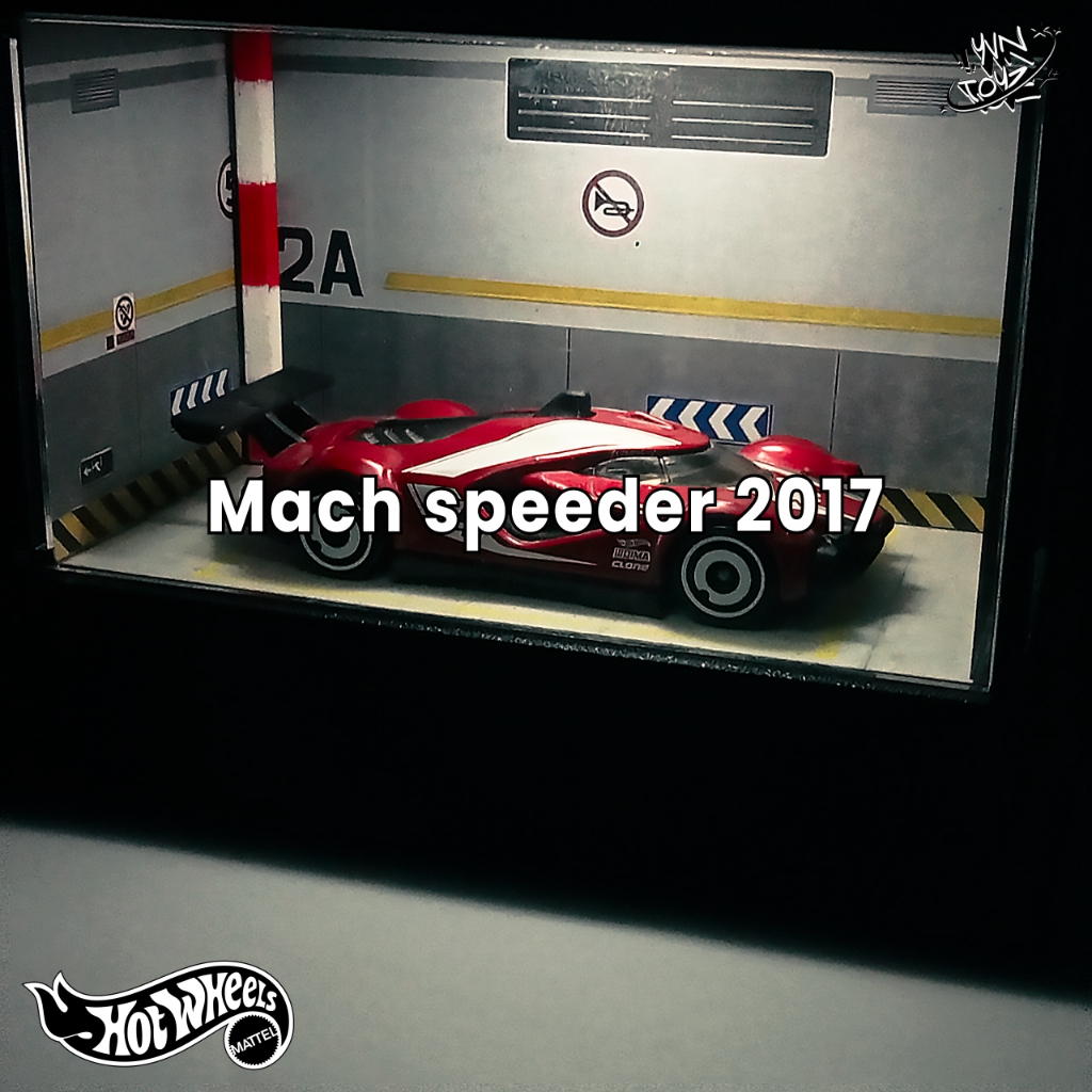 HOTWHEELS HOT WHEELS MAINAN MOBIL ANAK KECIL MURAH HEMAT MOBIL BALAP (MACH SPEEDER 2017)