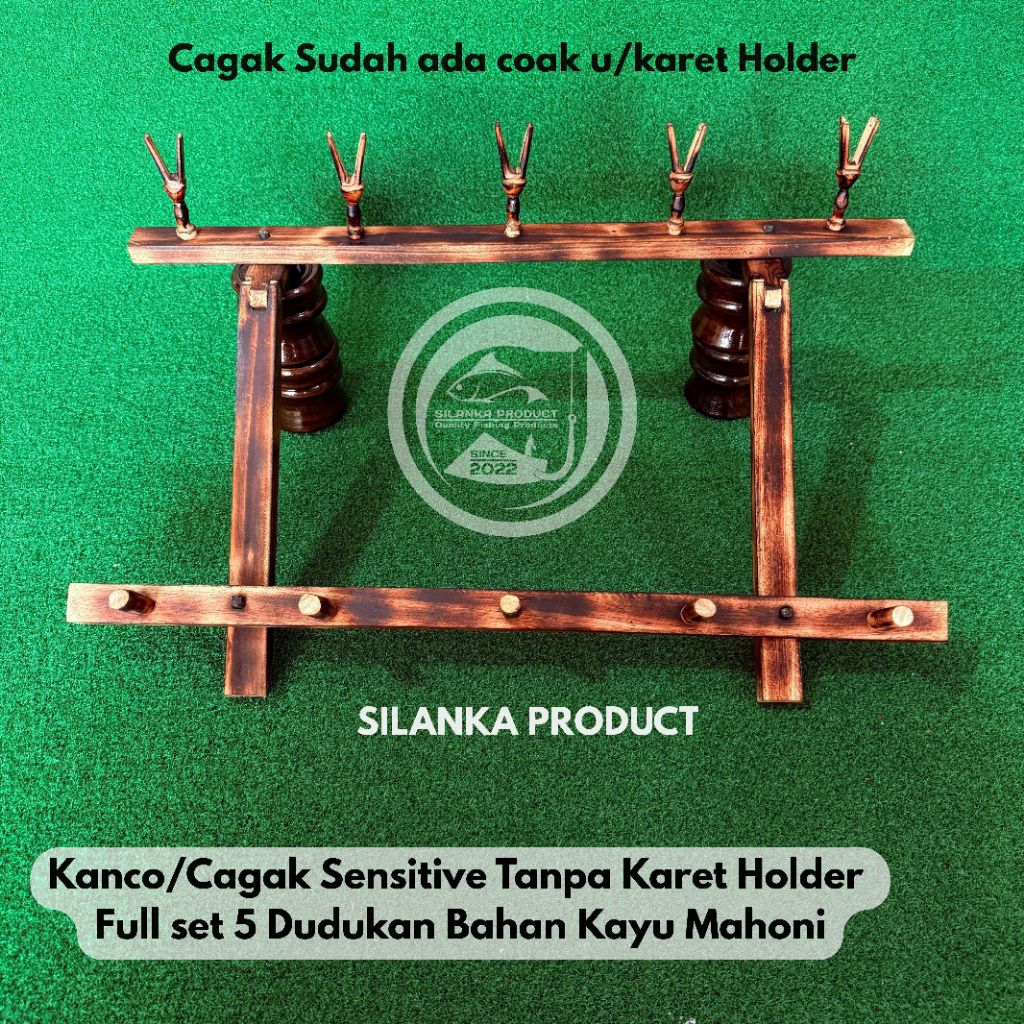 Kanco Joran Timbang Fullset Bisa Pake Karet Holder Sensitive