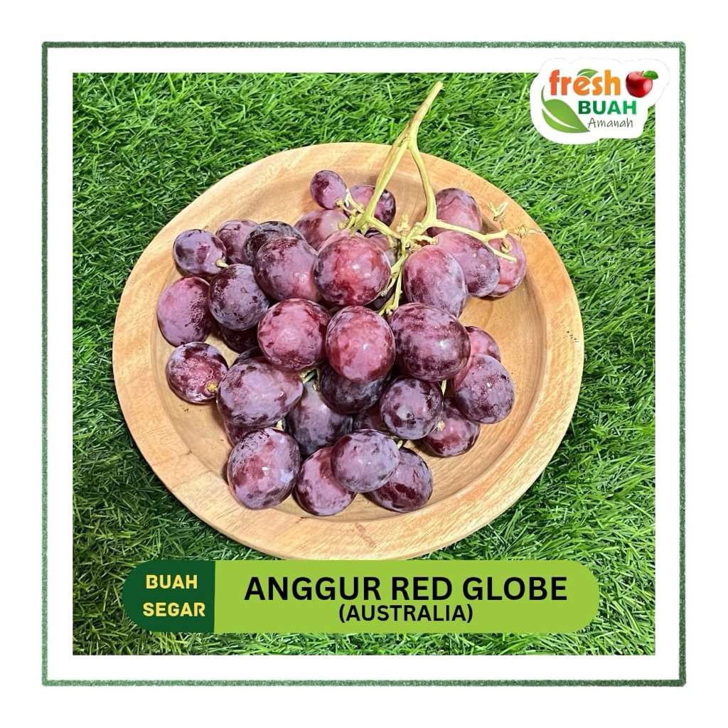 

Anggur Red Globe Australia | Buah | Fresh Buah Amanah