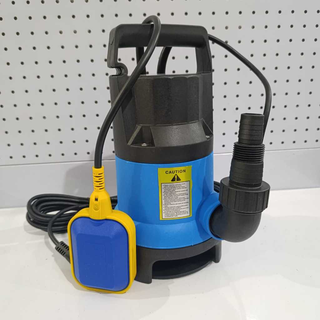 Pompa Celup Air Kotor Otomatis Mesin Pompa Air Kolam Ikan 250Watt 1Inch Mesin Pompa Celup Air Kotor 