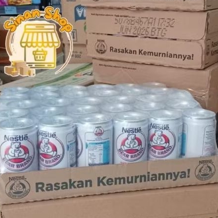 

Susu Steril Murni Bear Brand Nestle 189ml | Susu Beruang