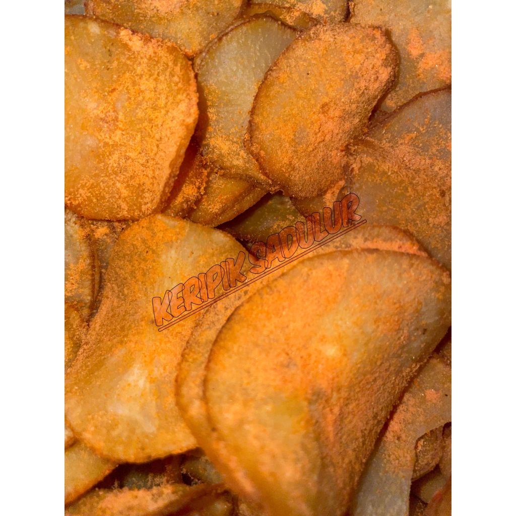 

Keripik singkong balado pedas manis 500 gram