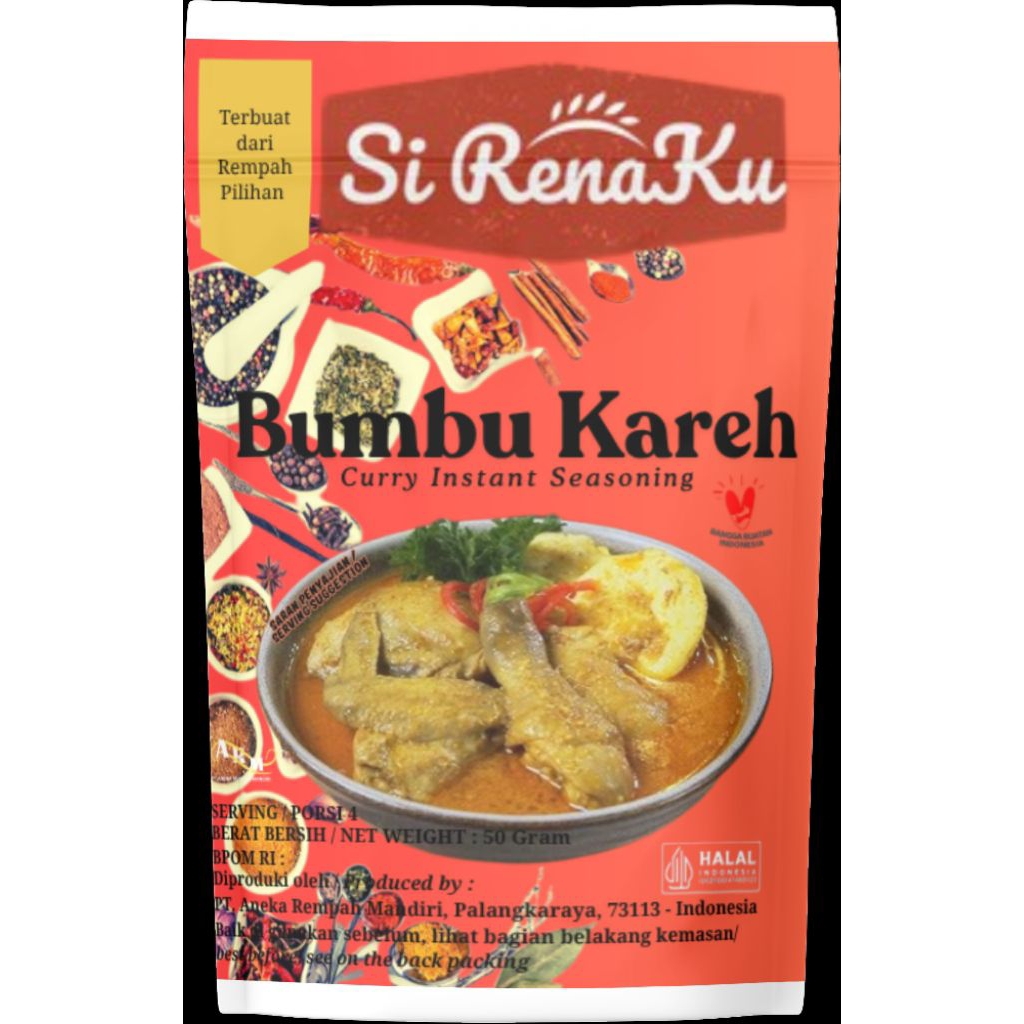 

bumbu masak kare sirenaku 50 gram
