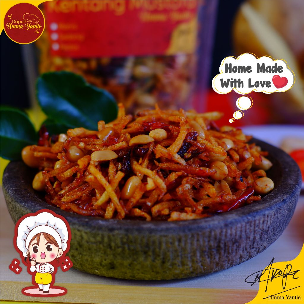 

Ygshop17 Kentang Mustofa 150 Gram Kering Kentang Manis Pedas Gurih Asli Home Made Halal Dapur Umma