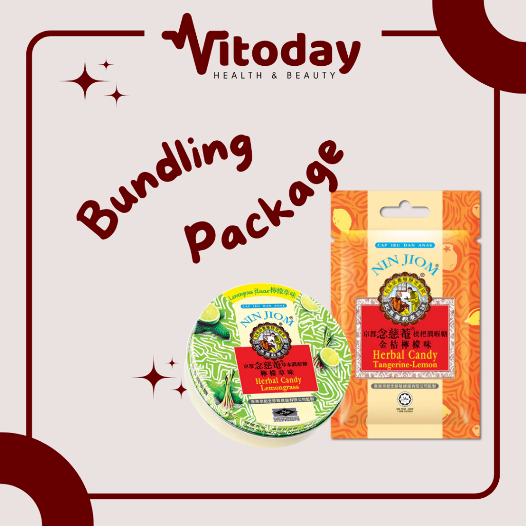 

PROMO Nin Jiom Permen Herbal Candy Cap Ibu dan Anak Tangerine Lemon + Lemongrass 20gr