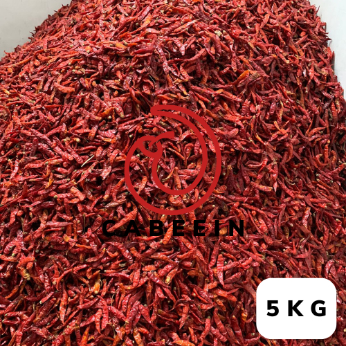 

Cabe Kering Teja Merah 5KG Extra Pedas Tanpa Tangkai