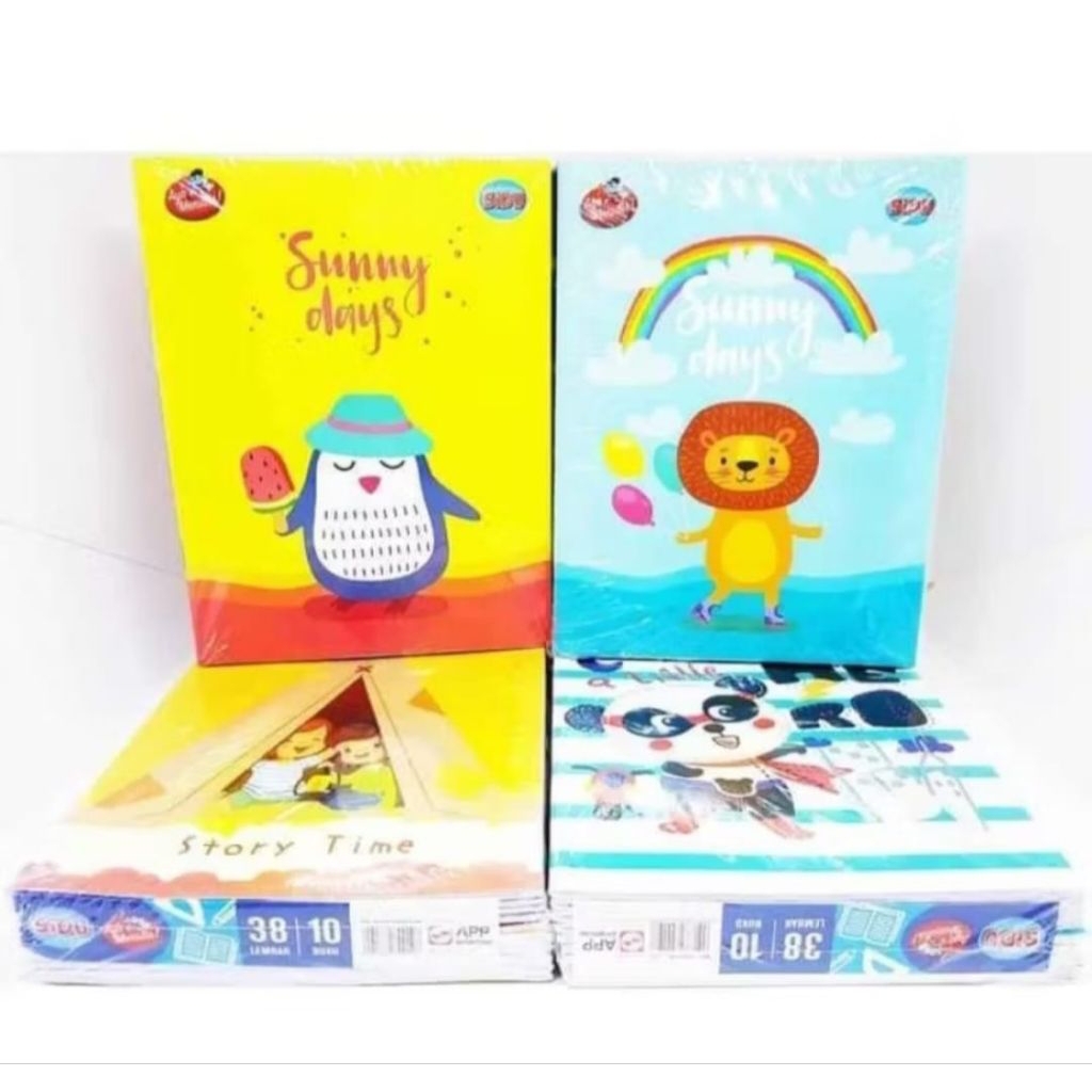 

Sidu Buku Tulis 38 LBR(1 pak isi 10 pcs)