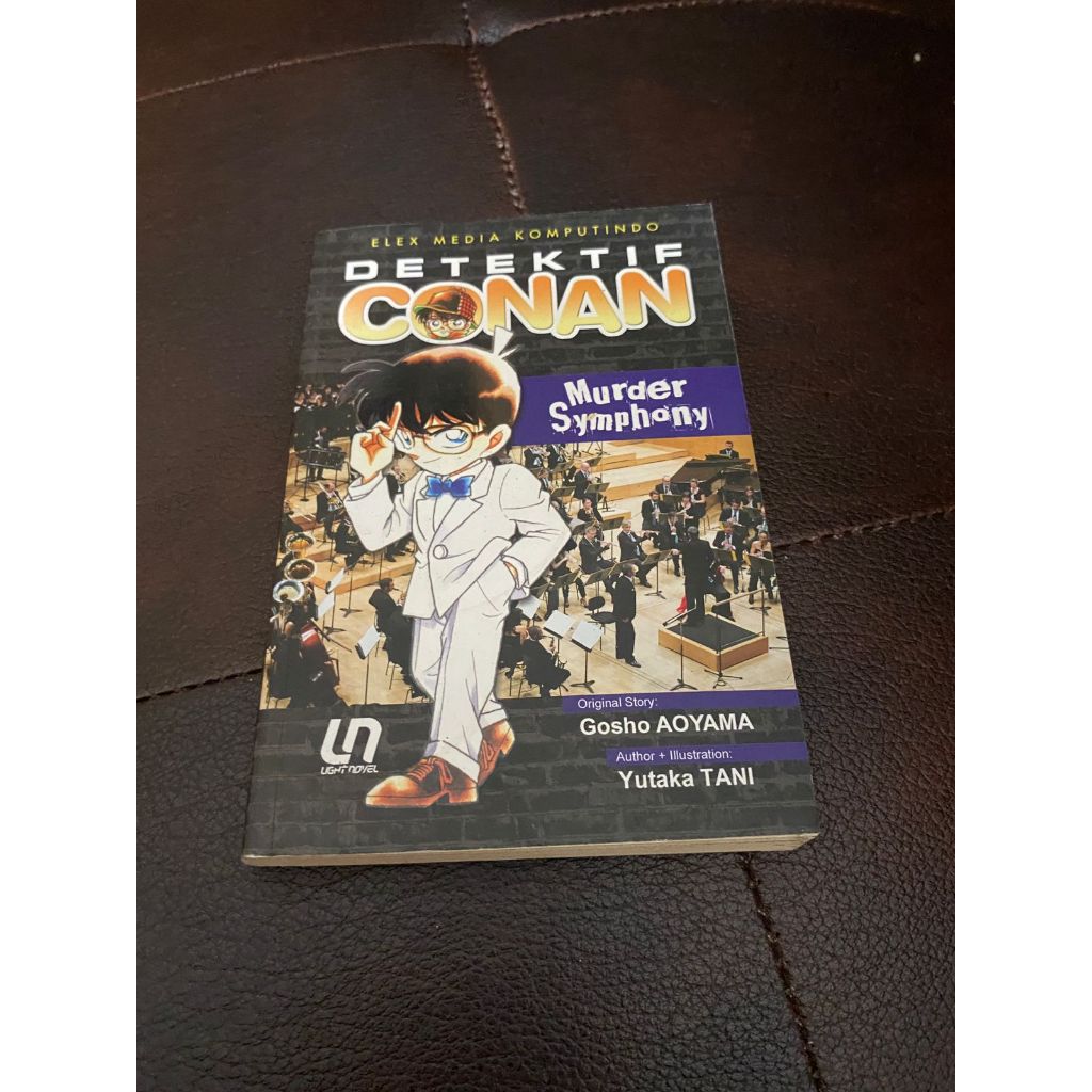 Light novel detektif conan - murder symphony