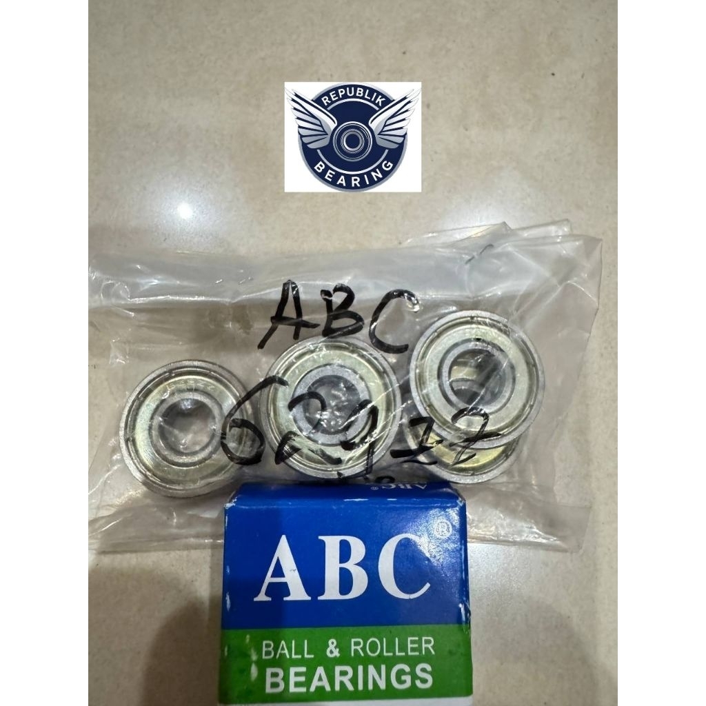 lahar 629 zz / bearing / laher / laker 629 zz abc original