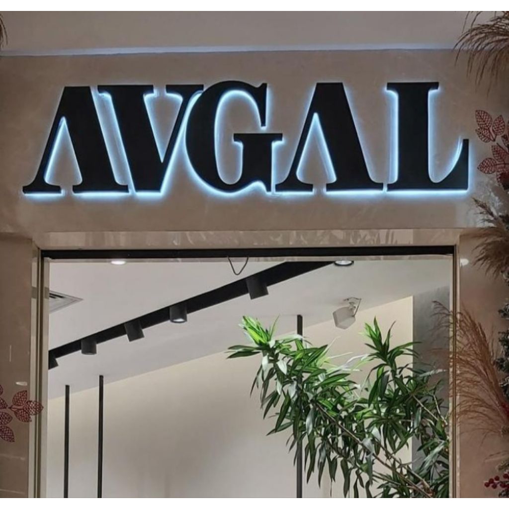 huruf timbul akrilik backlight coolwhite