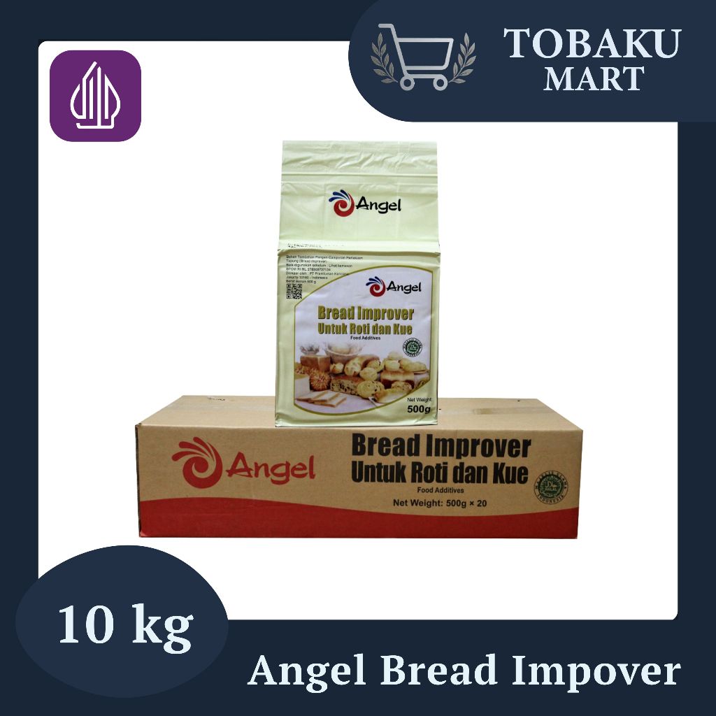 

ANGEL WHITE BREAD IMPROVER 10KG / BAHAN PENINGKAT KUALITAS ROTI UNTUK TEKSTUR LEBIH EMPUK, VOLUME MAKSIMAL, DAN DAYA SIMPAN LEBIH LAMA / COCOK UNTUK PABRIK ROTI, USAHA BAKERY SKALA BESAR, DAN PRODUKSI KOMERSIAL