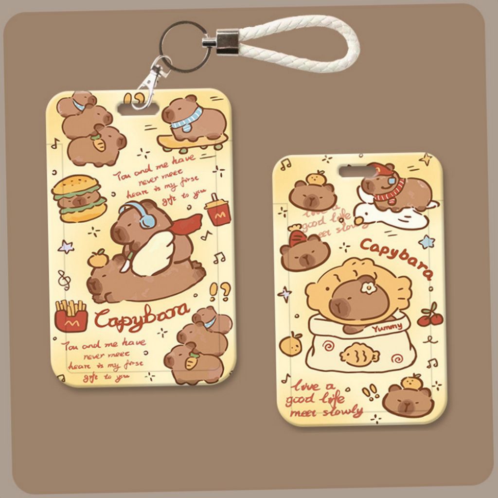 

ID CARD HOLDER CAPYBARA TEMPAT KARTU PHOTOCARD PHOTO CARD