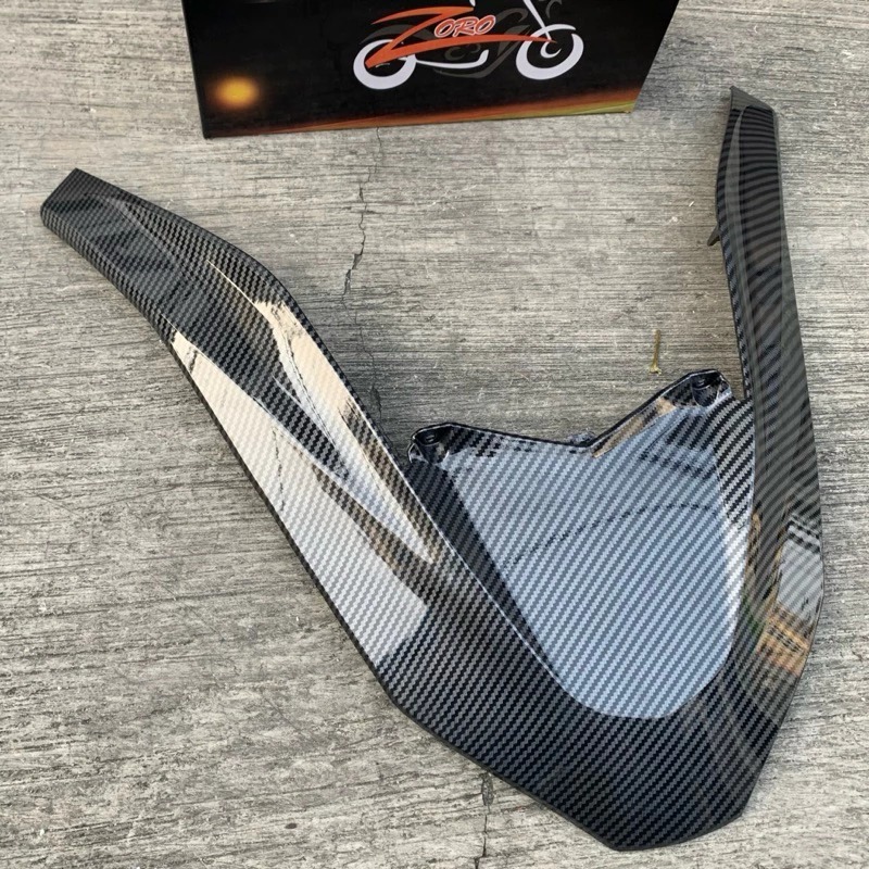 Cover Dasi Body Depan PCX 160 Karbon Carbon Zoro