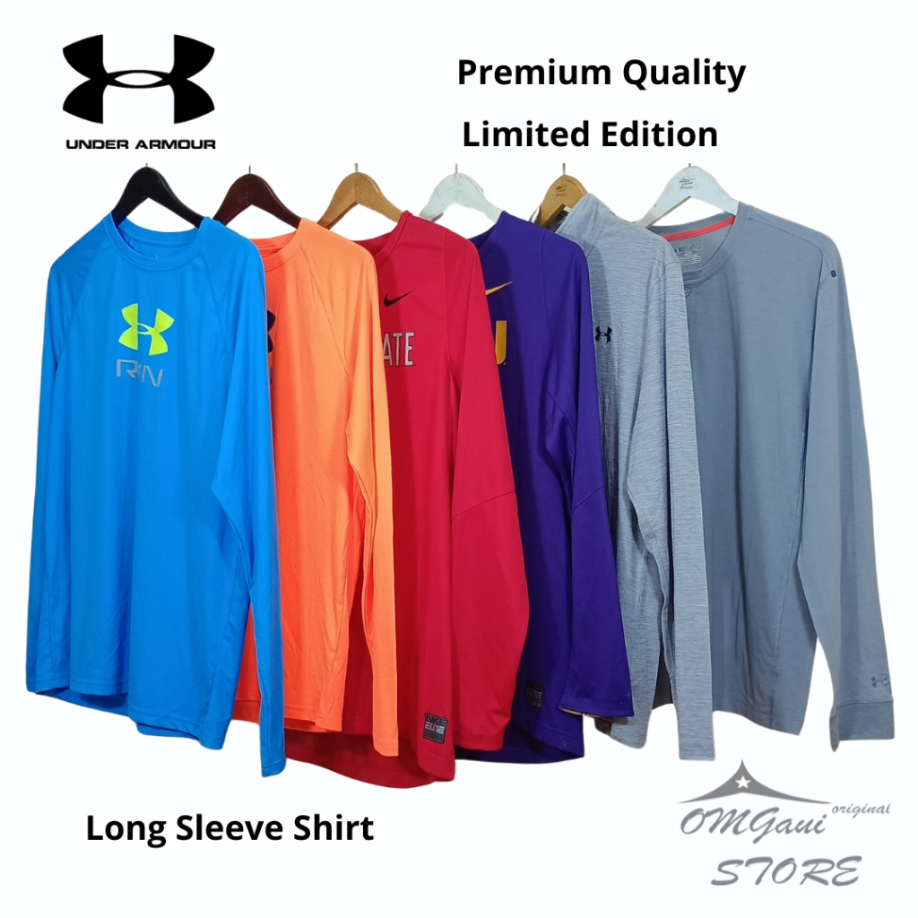 Kaos Lengan Panjang Long Sleeve Remaja Pria UNDR