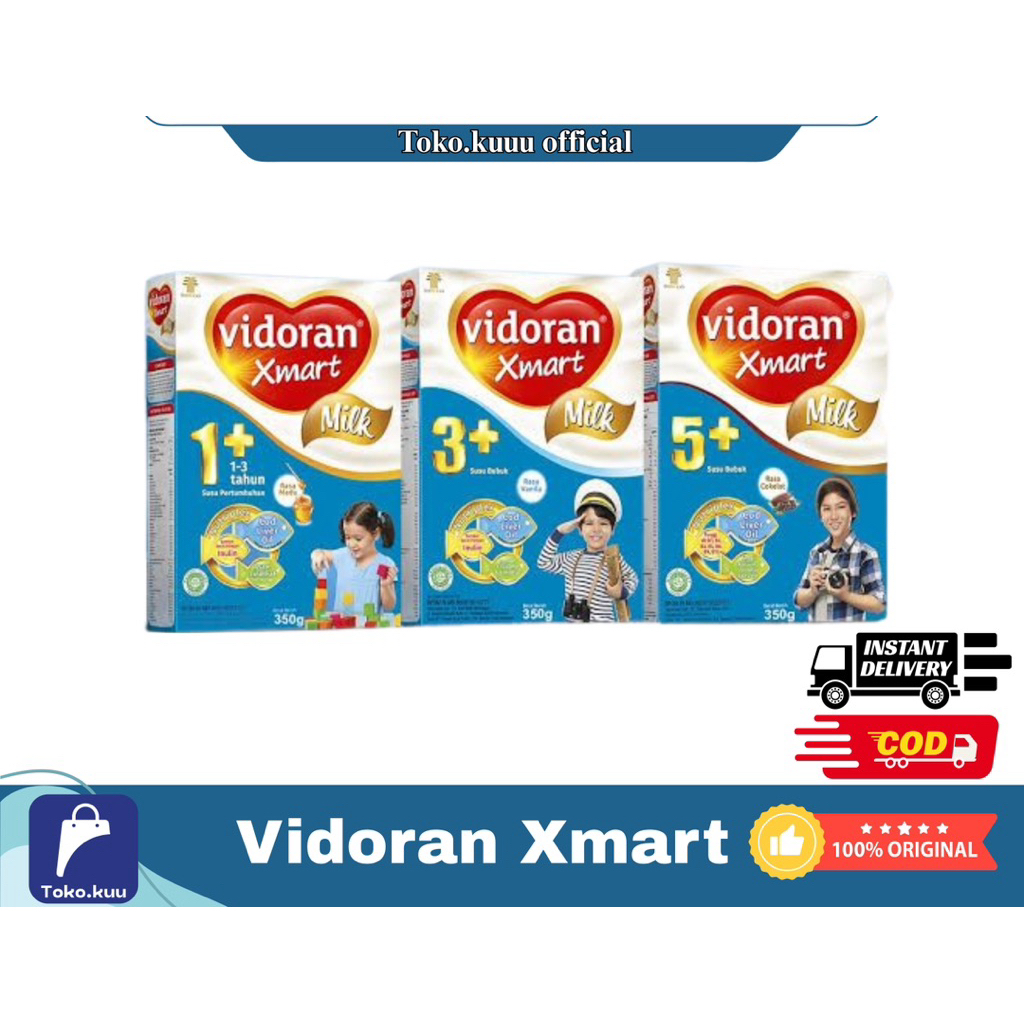 

VIDORAN XMART 1+ 925g Susu Formula Milk