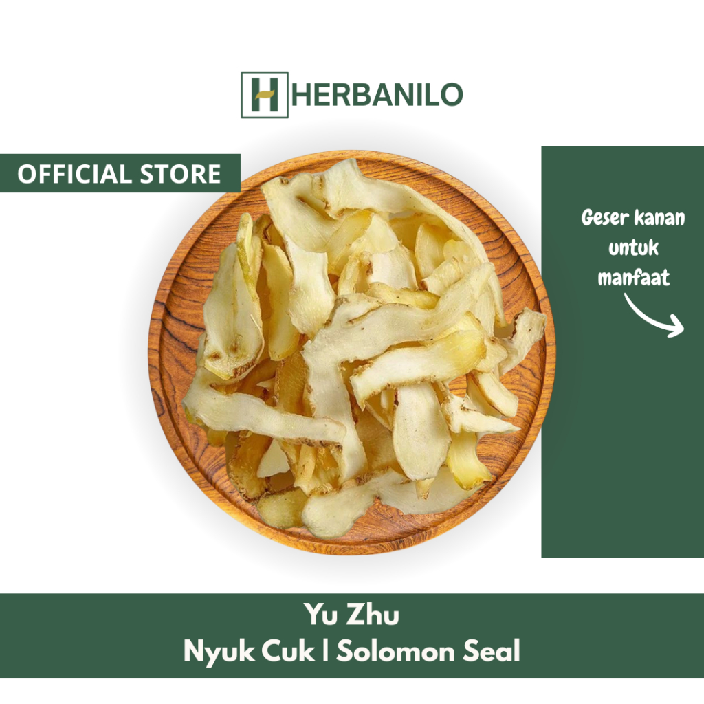 

Herbanilo - Yu Zhu / Nyuk Cuk / Solomon Seal Root 10 Gram