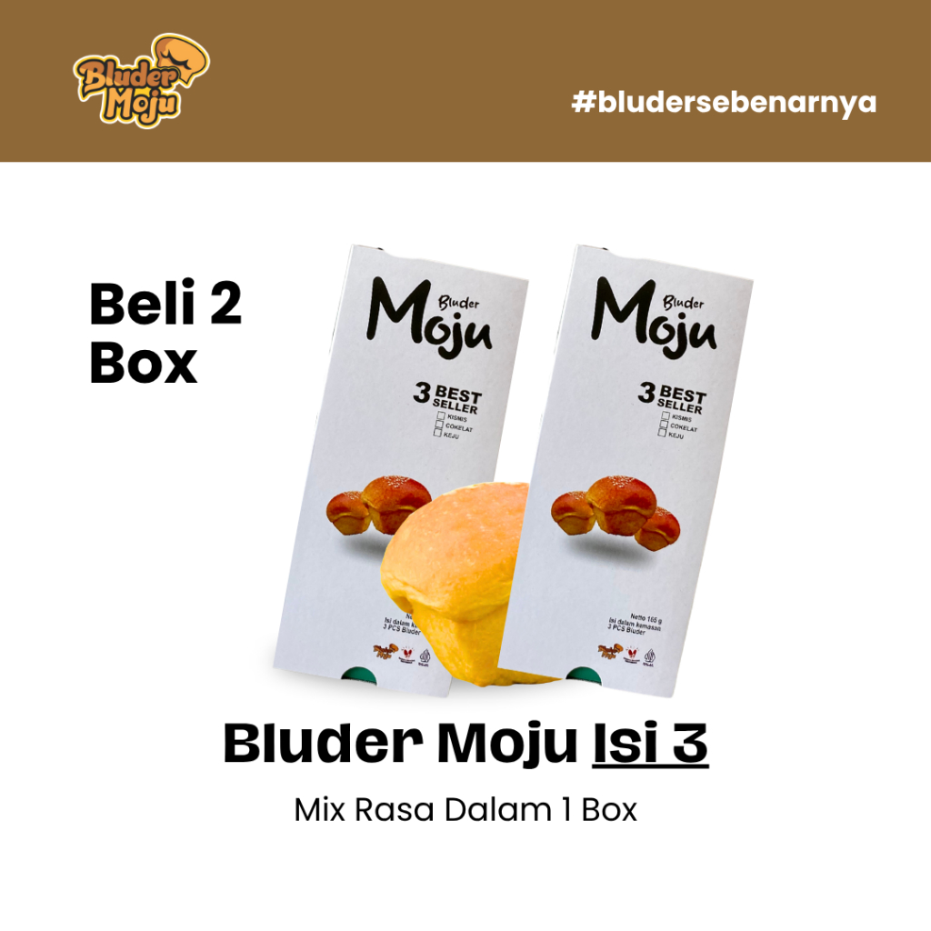 

2 BOX BLUDER MOJU ISI 3