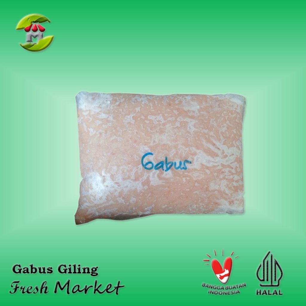 

[JAKPUS] Daging Ikan Gabus Giling Pack 1kg