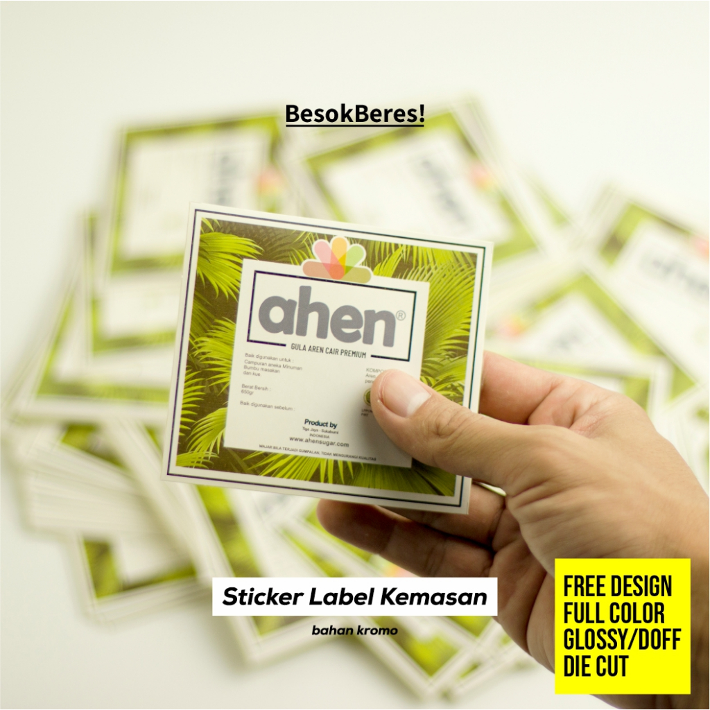 

Cetak Stiker Label Kemasan | Bahan Kromo | Stiker Custom, Stiker Label. Sticker Produk, Sticker Makanan, dll.