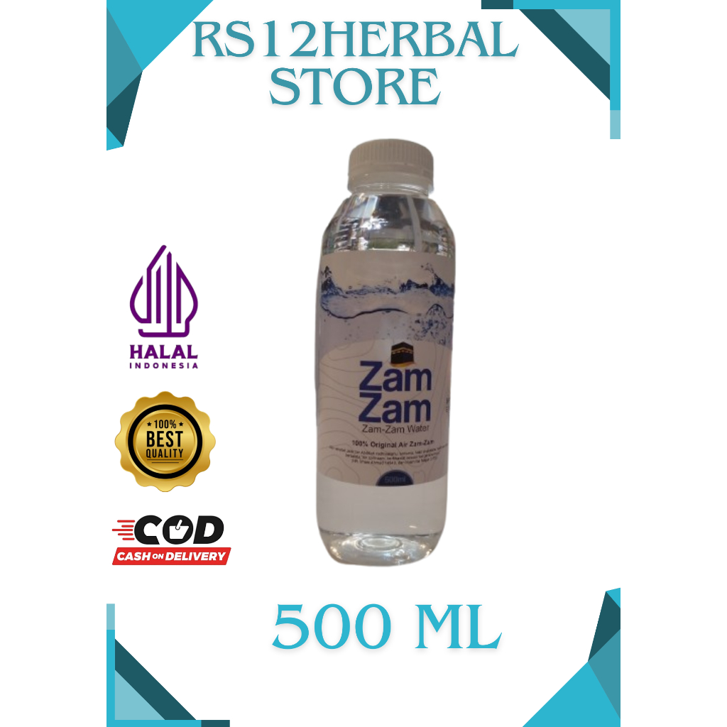 

air zamzam 500 ml Original Oleh Oleh Haji dan Umroh