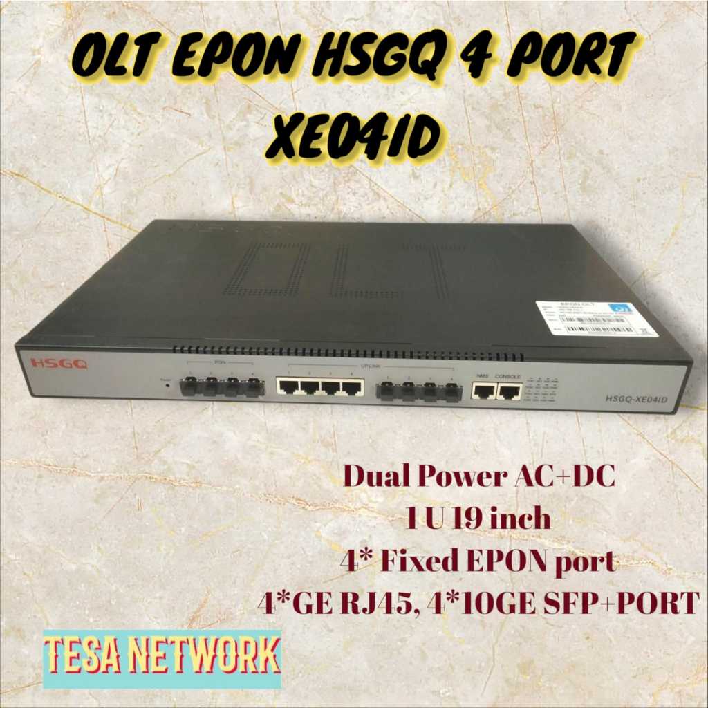 OLT EPON HSGQ XE08ID//XE04ID