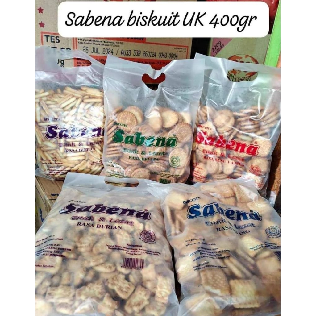 

SABENA BISKUIT 1DUS ISI 6 KARUNG