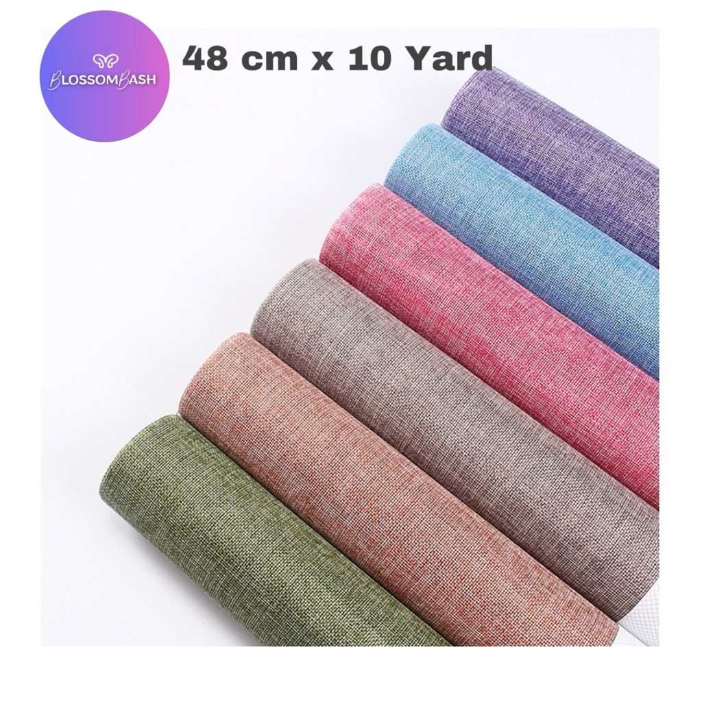 

[ Per Roll ] Korean Color Goni Flower Wrapping Bouquet Kain Goni Korea