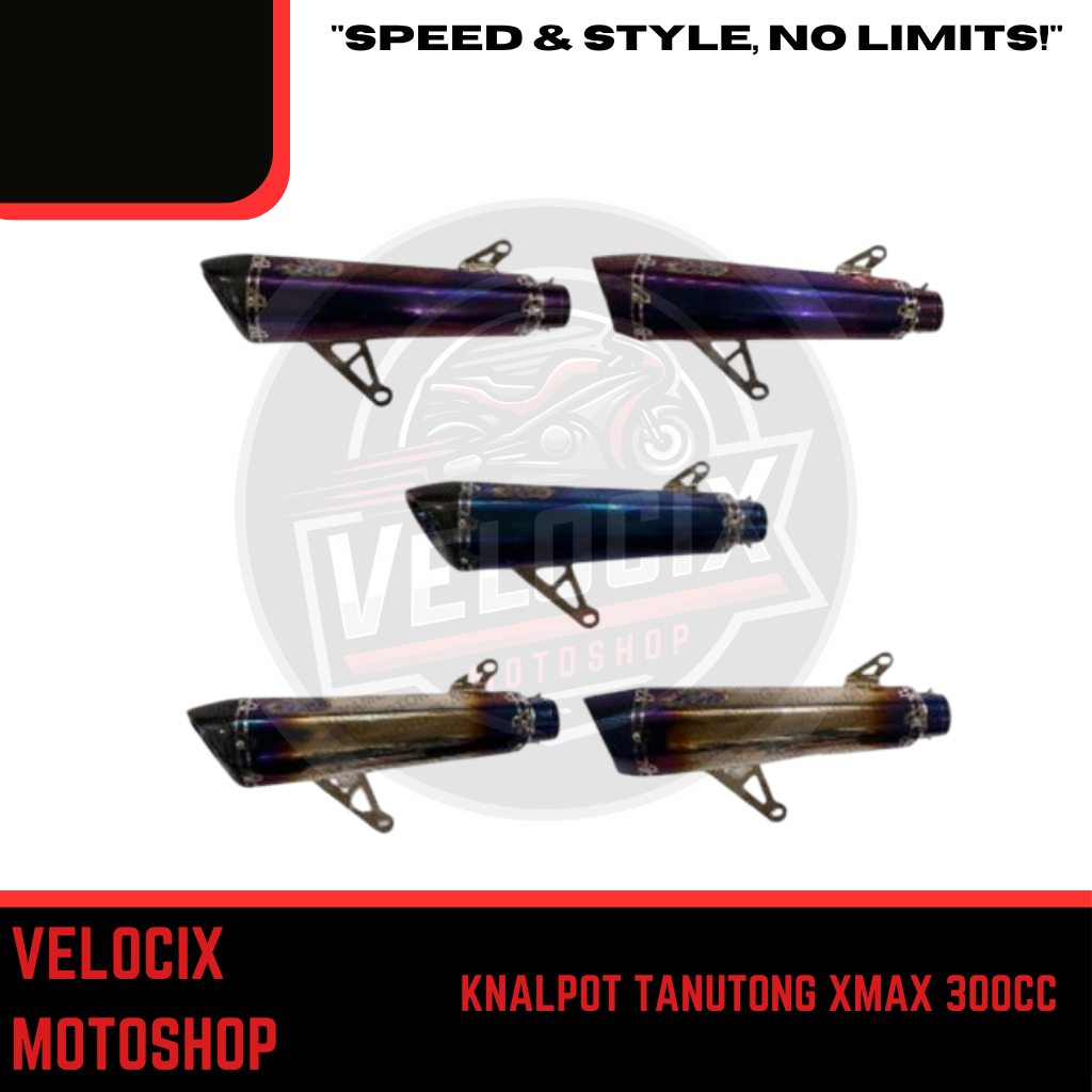 KNALPOT TANUTONG - XMAX 300CC
