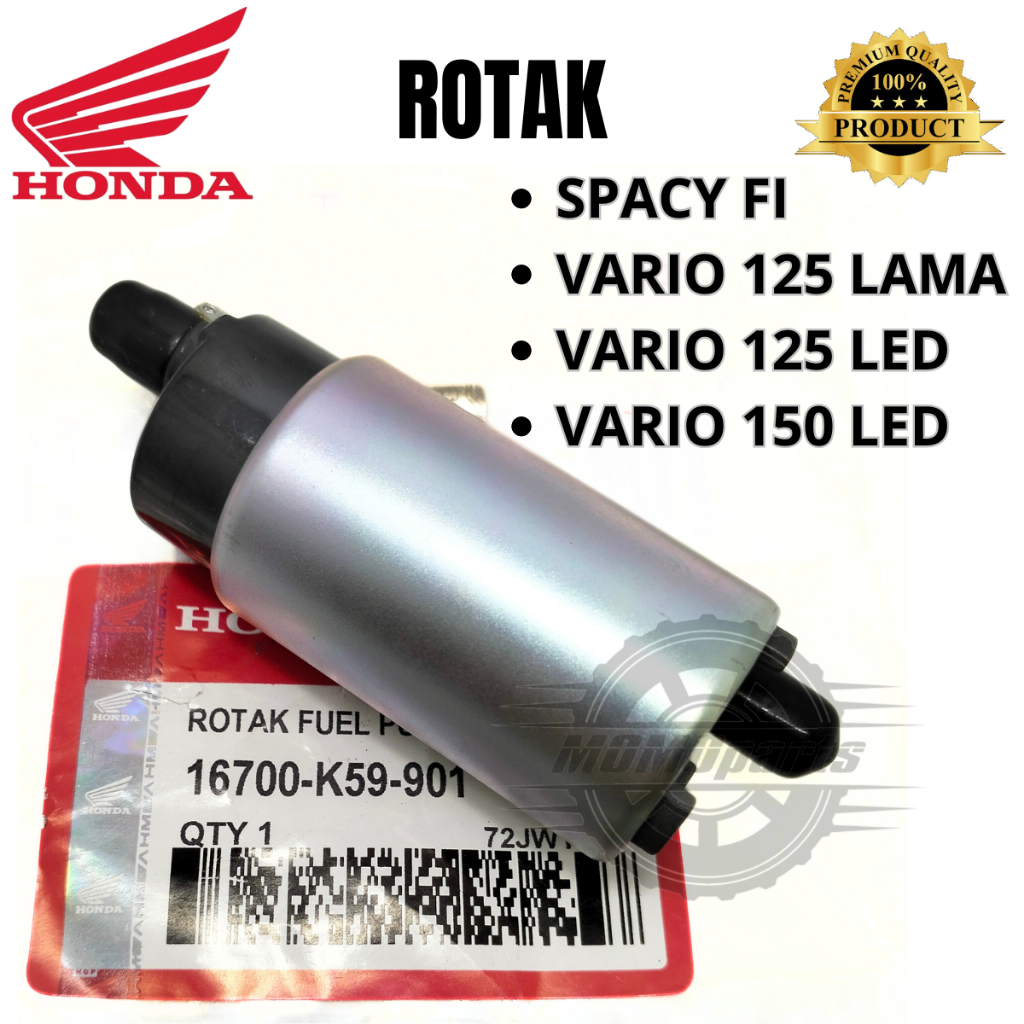 ORIGINAL DINAMO FUEL PUMP ROTAK INJEKSI KEIHIN MOTOR HONDA K59 VARIO 125 TECHNO VARIO 125 FI LED VAR