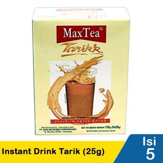

Max Tea Instant Drink Tarik Box 5x25gr - Teh Tarik