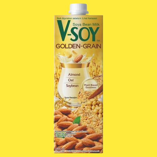 

V-Soy Susu Kedelai Golden Grain 1 Liter